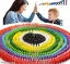 120 pcs 12 Color Wooden Dominos Blocks Set for Kids