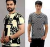 Contemporary Printed Men's Multicolor T-Shirt