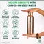 copper bottle health benefits || 1l copper bottle || cold and hot water bottle For Men and Women || Office time || School time Leakproof