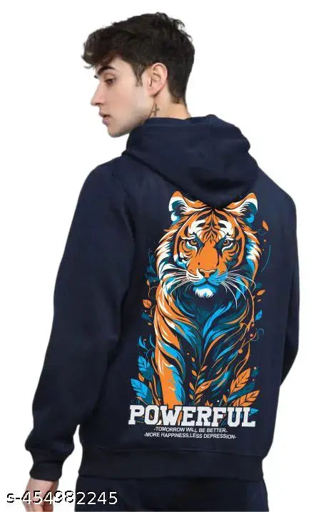 JOZMER MENS HOODED FULL SLEEVE T SHIRT