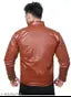 Winter Leather Look Jacket