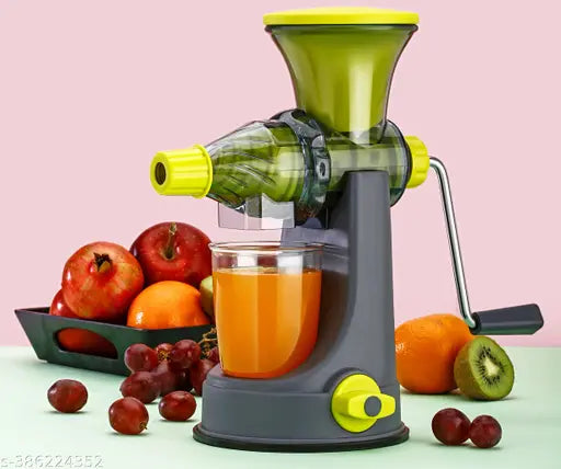 GRECY ALL IN ONE CARROT JUICER ,Fruit & Vegetable Juicer, Steel Handle & Vacuum Locking System Juicer,Travel Juicer