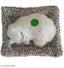 NN Globe Cute Cat Soft Plush Press Simulation Sound Animal Cute Cotton, Faux Animal Fur Sleeping Cat Stuffed Toy for Valentine Gift Gifts for Women Gift for Girls Birthday Gift for Girls