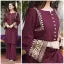 Ethnic Motifs Embroidered Regular Thread Work Kurta with Plazo