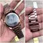 Analog Dial Brown Color Stainless Steel Strap Chrono Design Dial Wrist Watch For Men and Boys