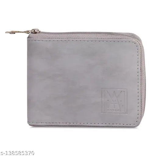 Amyank Imported 9 Slot Vertical Leather Credit/Debit Zipper Card Holder Money Wallet Zipper Coin Purse for Men & Women.