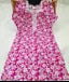 PINK PRINT KHADI COTTON KURTI