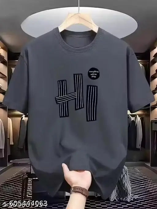 Men Tshirt|Men Printed Round neck Tshirt|Men Graphic print Tshirt