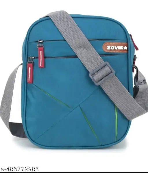 Nylon Sling Cross Body Travel Office Nylon Padded Cross Body Messenger Sling Bag Travel Office One Side Shoulder Bag For Men Women Messenger Bag Green Pack 1