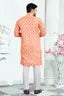 VALAKI MENS LONG FANCY NEW DESIGNS PRINTED KURTA PAJAMA SET