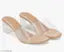 Stylish Transparent Beige heel for women