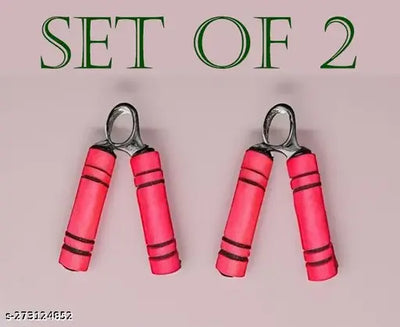 Pack of 2 (One Pair) FOAM Hand Gripper Wrist Exerciser Fitness Hand Grip for Gym Stretching Hand strengtheners for Men Women