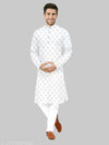 FABZY MENS LONG FANCY NEW DESIGNS PRINTED KURTA PAJAMA SET