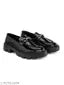 Men's Chunky Casual Formal Loafers. (280-BLK)