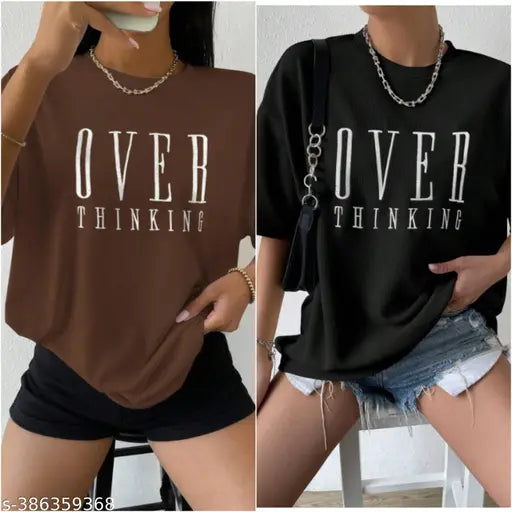 Trendy Ravishing Women Tshirts