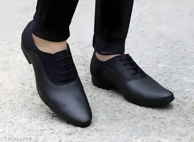 Party wear shoes for men Trendy Formal Shoes For Men Black|Party Shoes|formal shoes for boys|formal shoes for man|black shoes for men