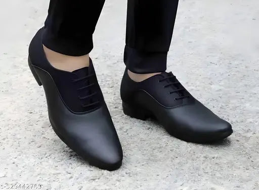 Party wear shoes for men Trendy Formal Shoes For Men Black|Party Shoes|formal shoes for boys|formal shoes for man|black shoes for men
