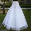 Skirts Women White 2 Layer Hoopskirt Cancan Underskirt Petticoat for Ball Gown and Bridal Lehenga