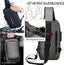 Anti-theft Crossbody Sling Bag – Waterproof Chest Daypack with USB Charging, Shoulder Waterproof Crossbody Backpack for Men and Women