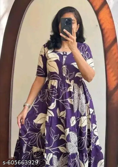 WOMAN FLORAL PRINT KURTI & KURTA