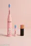 Kids Electric Tooth Brush Extra Soft Electric Battery Powered Vibration Toothbrush With Additional Head For Girls Kids | Easy To Use Multicolor Pack of 1 Free Battery