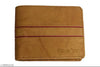 VISITORS Men Wallet Purse Pu Leather Wallet with Coin Pocket Short Credit Card Holder Wallets Men Leather Synthetic Bifold Brown Colour