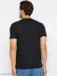 First Krush Mens Cotton Blend Black Casual Wear Regular Fit Printed Tshirt