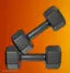 Black Pvc 2kg Hexa Dumbbell Set, 1 Pair Hex Dumbbells, Home Gym 2kg X 2pcs Fixed Weight Dumbbell