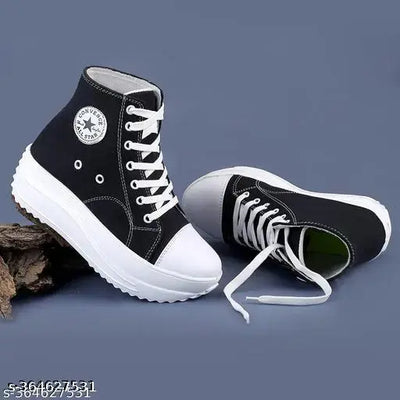 Meesho Summer Shoe Boots Shoe Denim Jeans for Girls High Heel (Ankle) Stylish Ideal for Both Women & Girls| Wear These as Casual or Even for Any Special Occasion Boot Casual Outdoor Women & Girls sneakers shoes