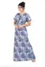 WOMEN PRINTED NIGHTDRESS-NIGHTMAXI NIGTWEAR