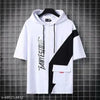 LIMITED STOCK ORDER NOW!!Mens Half Sleeve Hoodies Cotton Blend Tshirts, Best Cheap Price ,Top Quality, Party And Casual Wear-Fashion Style