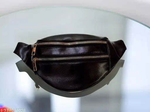 Compact waist bag, fanny pack for hiking and travelling