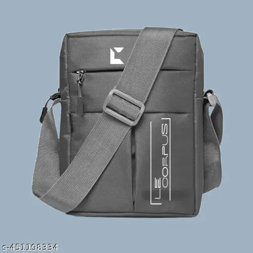 Sling Bag for Men and Women for office, travel and casual use with inner Pocket and Adjustable Strap, Utility Storage Side bag