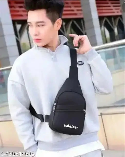 Crossbody Shoulder designer bag Backpack/Chest Sling Bag/One /One Side/Earphone -hole With Anti-theft OEM Logo Sling Bag For Travel/ Office /Business/Messenger Purpose