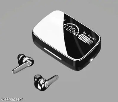 New M19 Wireless Earbuds TWS 5.1 Large Screen Dual LED Digital Display Touch Bluetooth Headset Headphones Mini Compact Portable Sports Waterproof Stereo in Ear Earphones