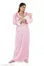 MUSKAAN Baby Feeding Maternity Nighty with Both Side Chain Nightdress Maxi