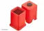 Potato Chipser French Fries Chips Maker Machine Snacks Finger, Potato Finger Chips Cutter - Red Colour