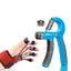 Adjustable Hand grip with counter + Forearm strengthner - Power Gripper for Men & Women - Effective Muscle Building and Injury Recovery Hand Exercise Equipment(multicolour)