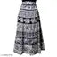 woman fashion sanganri jaipuri print black and white skirt ( refer)