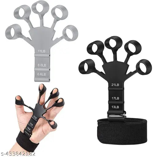 VATSMART Finger Grip Strengthener - Adjustable Hand Exerciser for Forearm & Wrist - Pain Relief for Arthritis & Carpal Tunnel