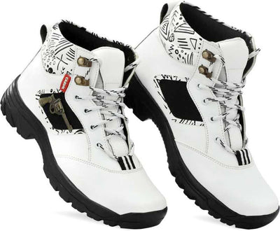 Creer Boots For Men (White , 8)