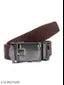 Sunshopping men's black auto lock buckle pu leather belt