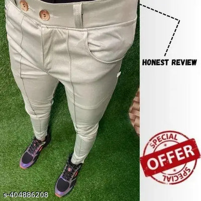 HackStar formal Pants for Men | Men's Slim fit Formal Pant | Stretchable Trouser | Party wear Trousers