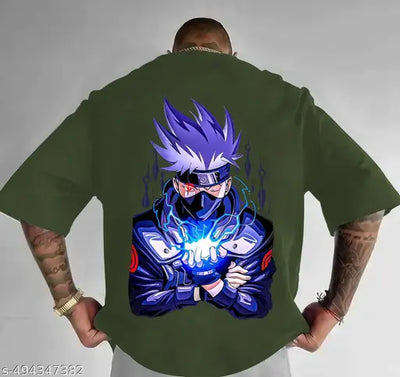 Mens Oversized T-shirt , Trendy Design , Daliy Wear , Causal Wear , Street Wear