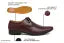 Groofer Men's Brown Sythentic Leather Formal SHoes
