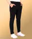 Premium Quality Solid Black Trousers for Men – Comfortable & Stylish Casual Wear