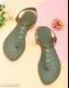 AA FASHION GREEN COLOR T-STRAP SANDALS FOR WOMEN UNDER 200 SANDALS FLATS FOR LADIES CASUAL FLATS DESIGNER FLATS WEDGES ETHNIC SLIDES CASUAL FOOTWEAR CROSS FLATS PRINTED FLATS SLIDES MULES SLIPPERS CHAPPAL EMBROIDERED CASUAL SLIDES MULES SANDALS FLATS