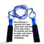 STEP INN STORE BEST QUALITY 1*PC LEATHER GYM BELT MEN AND WOMEN AND 1*PC SOLID FOAM HAND GRIP SKIPPING ROPE