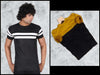 Bold Black & Yellow Striped Men's T-Shirt