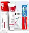 Sp-4 Toothpaste, Brightening & Stain Removing Toothpaste, probiotic whitening toothpaste，Teeth Whitener Toothpaste, Natural Tooth Whitener(1 Pcs) with 1 Toothbrush